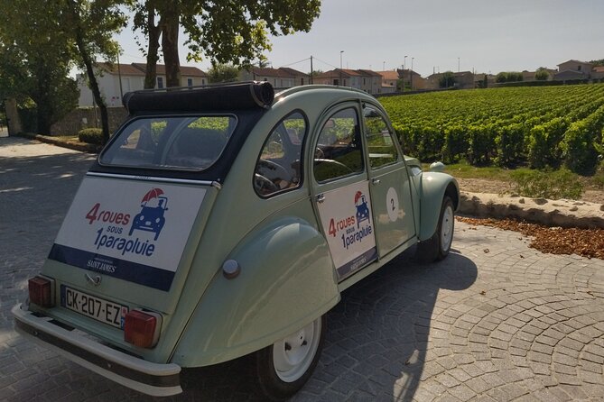 Private Bordeaux Tour in a Citroën 2CV With Wine Tasting at a Château – 3h