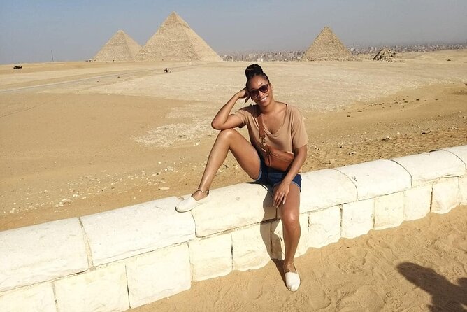 Private Excursion Giza Pyramids ,Sphinx ,Valley Temple With Camel Ride and Lunch