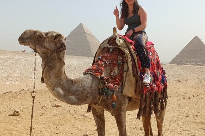 Private Full Day Tour Pyramids and Egyptian Museum and Khan and Free Camel Ride