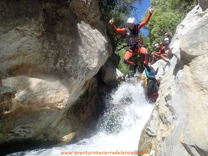 Private Group Wild Canyoning in Sierra De Las Nieves, Málaga