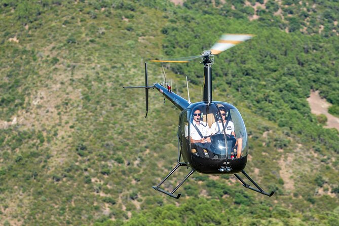 Private Helicopter Initiation Flight In The Bay of Cannes