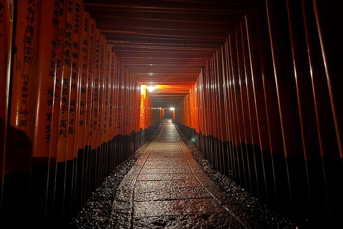 Private Kyoto Night Tour: Historic Walk at Gion and Fushimi - Tour Overview