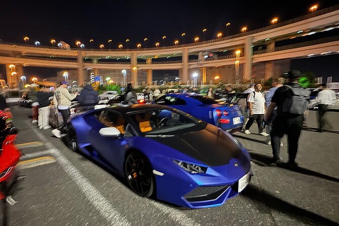 Private Lamborghini Tour in Tokyo,Daikoku PA JDM
