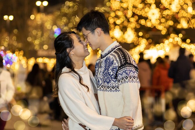 Private Night Lights Photoshoot in Prague