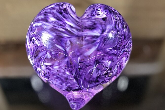 Private One Piece Glassblowing Lesson for 1 or 2 People