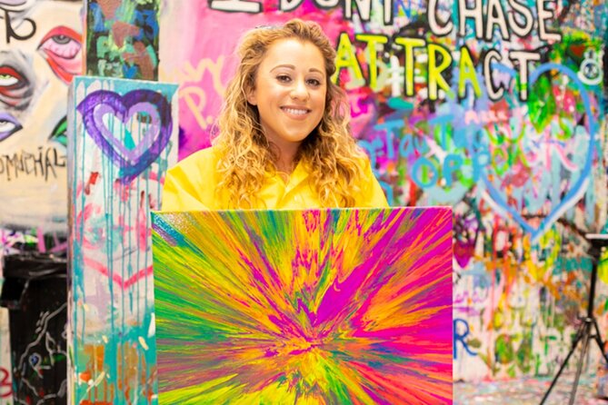 Private Shooting and Spinning DIY Painting Class in Chicago