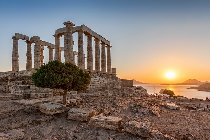Private Sightseeing Sunset Tour in Sounio With Transfer Included