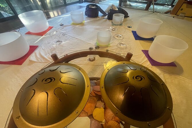 Private Sound Bath Meditation in Ocean View House and Beppu Onsen