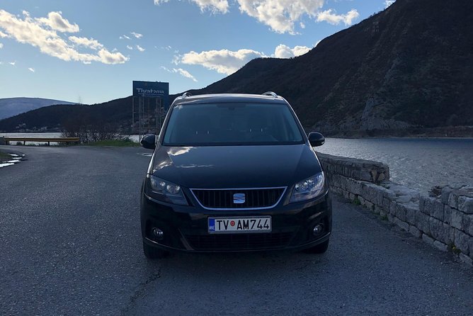 Private Transfer From Herceg Novi, Meljine or Igalo to Tivat Airport