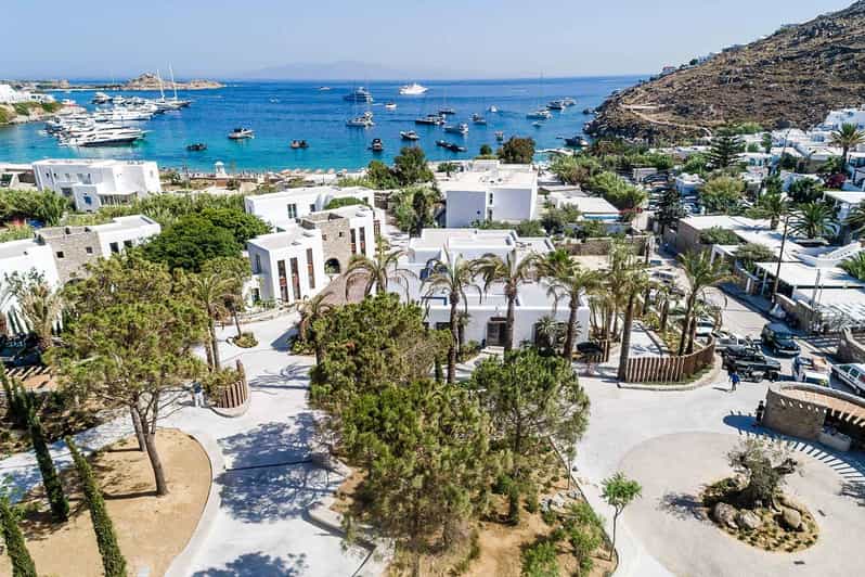 Private Transfer To Mykonos Beach Clubs With Luxury VAN