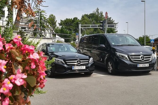 Private Transfers From and to Opatija With Mercedes Car or Van