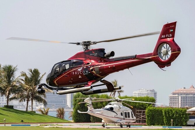 Private: Ultimate Dubai Helicopter Tour With Optional Transfers
