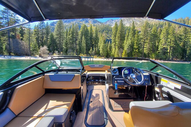 Private Watersports Boat Ride Lake Tahoe (11 Guests)