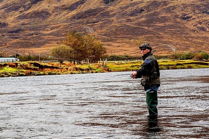 River Fishing for Wild Trout. Connemara. French Speaking Ghillie