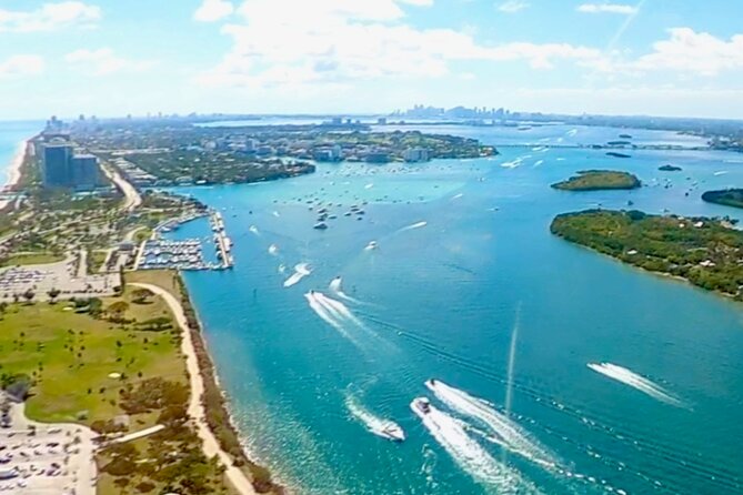 Romantic Miami 50-Min Plane Tour With Champagne – Valentines Day