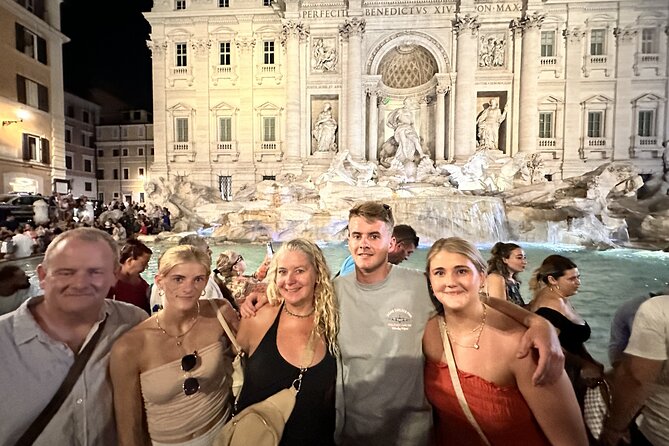 Rome Private Night Tour Spanish Steps Navona Pantheon Trevi - Locations Explored