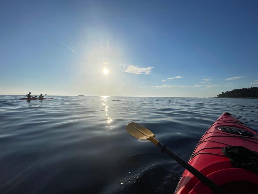 Rovinj: BUBA SUNSET Kayak, Snorkeling&Driknks Incuded