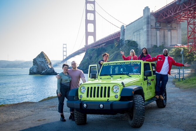 San Francisco 3-Hour Private Group Open Top Jeep City Tour - Tour Overview
