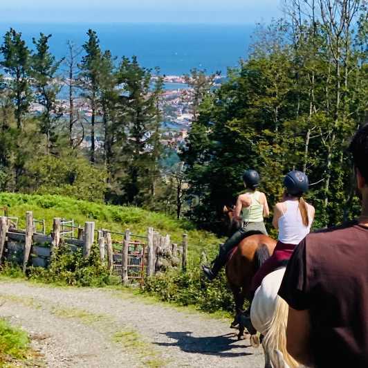 San Sebastian: Horseback Riding & Traditional Delights