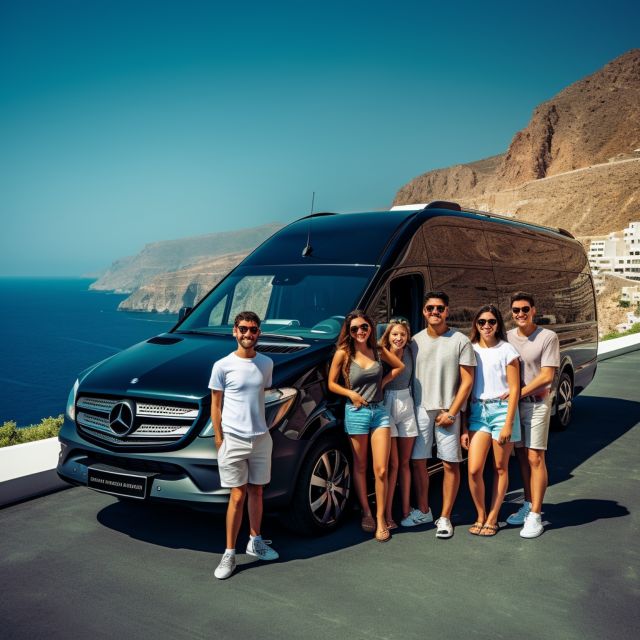 Santorini: Economic Pick-Up From Port to Oia