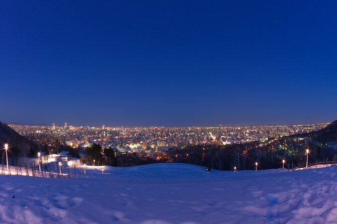 Sapporo Night Hike and Night View Private Guided Experience