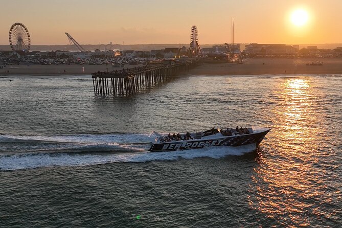 Sea Rocket Sunset & OC Harbor Cruise in Ocean City, MD