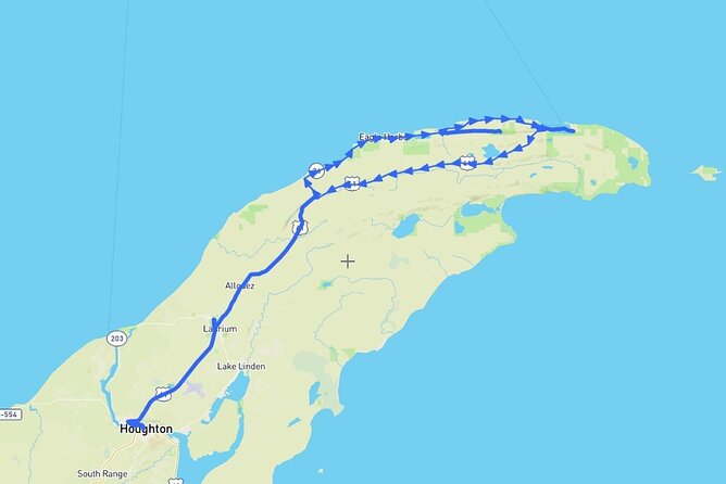 Self-Guided Audio Driving Tour in Keweenaw Copper Country Trail