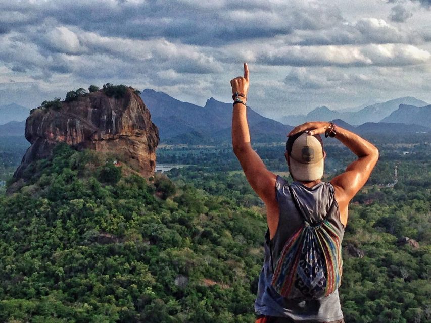 Sigiriya and Pidurangala Rock From Colombo