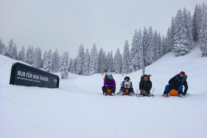 Snowshoe Tour on Schliersee With Zipflbob Ride