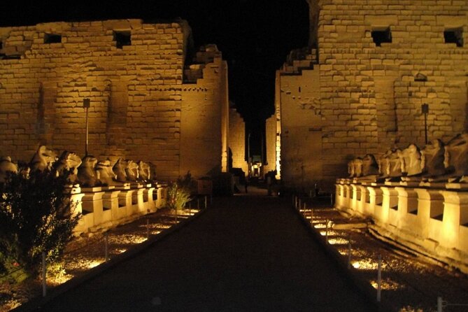 Sound and Light Show at Karnak Temple in Luxor