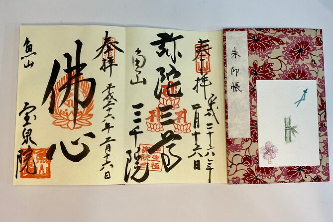 Stamp Book Making and Temple Exploring in Kyoto