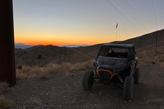 Summer Mojave Desert Twilight RZR Quest in Las Vegas