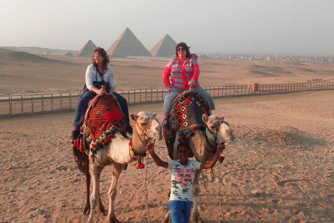 Sunrise or Sunset Camel Ride Around the Giza Pyramids Desert