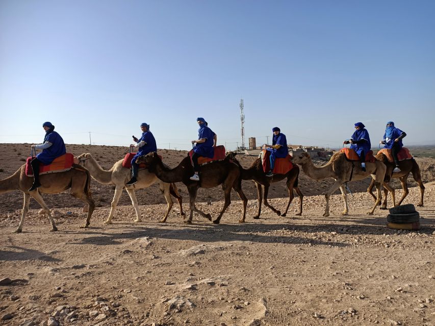 Sunset Camel Ride in Agafay Desert From Marrakech