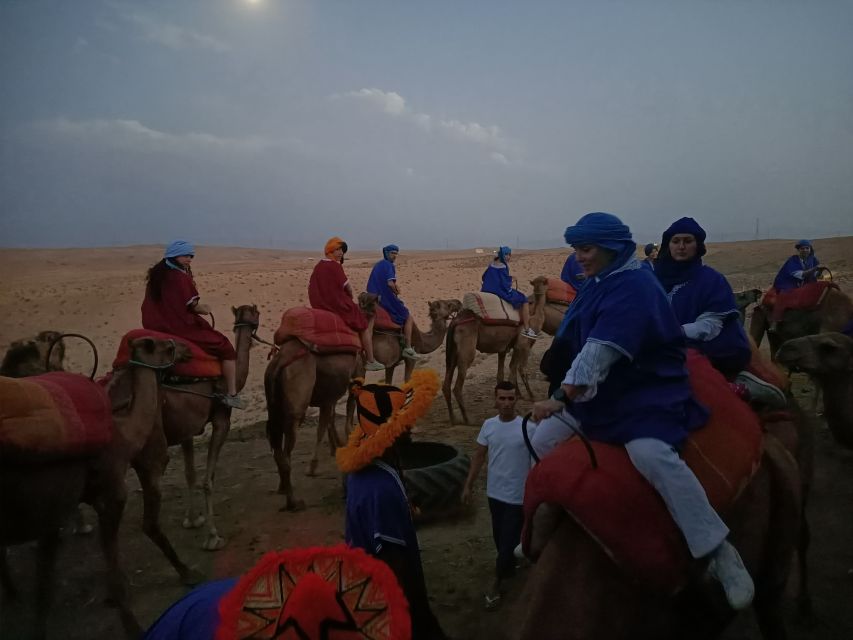 Sunset Camel Ride & Quad Tour In Agafay Desert With Dinner