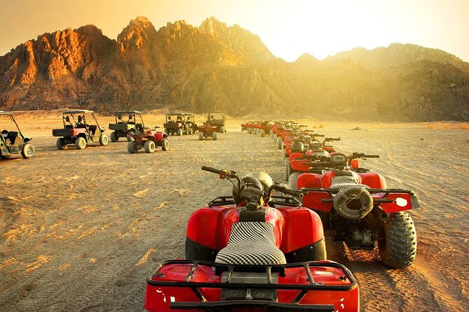 Sunset Quad Tour & Eco Mountain With Dinner in Sharm El Sheikh