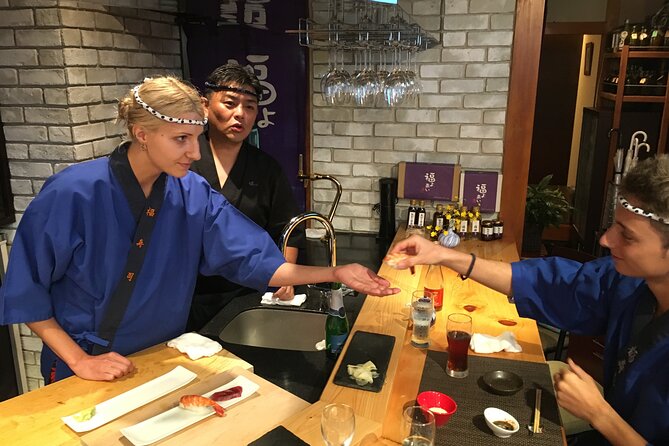Sushi Chef Class and Hot Spring Bath Nearby Mt. Fuji