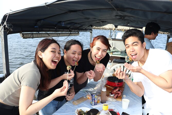Takoyaki Cooking Experience in Osaka Bay by Cruise - Preparing the Takoyaki Dish