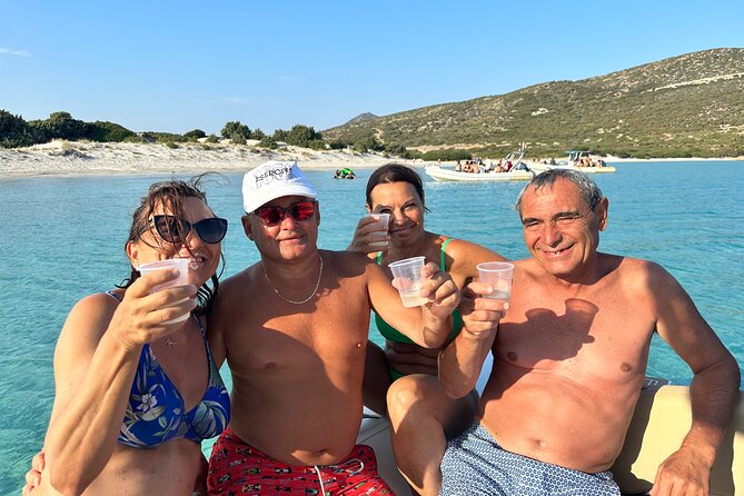 Teulada Tour in Maxi Dinghy With Aperitif in Cala Zafferano