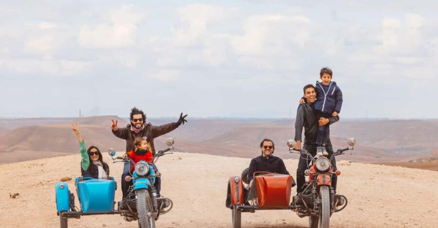 The Agafay Desert: Private Sidecar Ride
