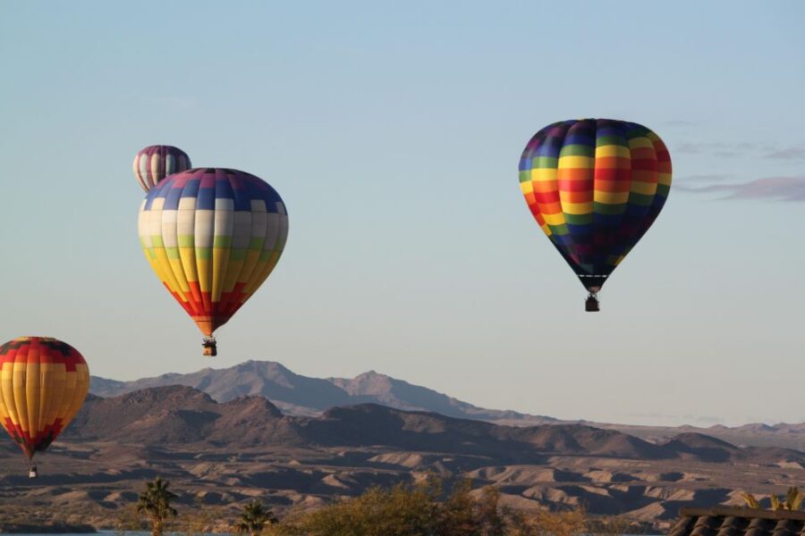 The Best Airballoon Over Oasis, Desert, Valleys & Canyon