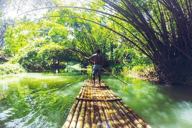 The Blue Hole and Martha Brae River Private Tour From Falmouth
