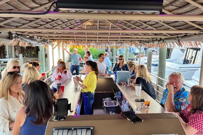 Tiki Boat Booze Cruise Tour in Oakdale, New York