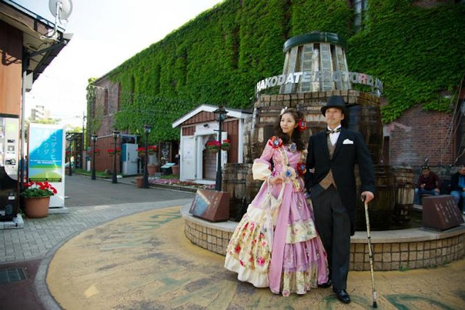 Time Slip Experience in Hakodate With Custom Dress