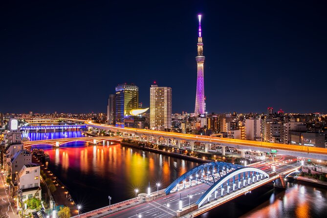 Tokyo Private Night Tour by Car/Van – English Speaking Chauffeur