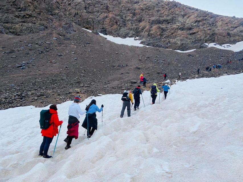Toubkal Summit at 4167M on a Two-Day Journey From Marrakech.