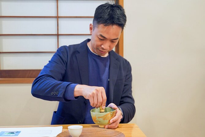 Traditional Japanese Sencha Tea Brewing Lesson With Sweets