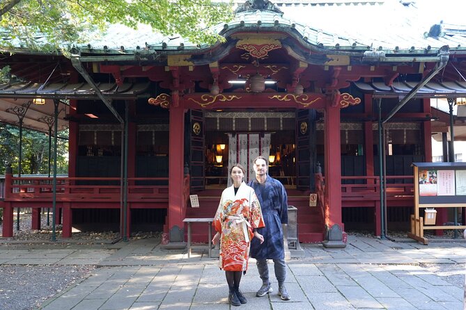 Try Vintage KIMONO Haori: Photogenic Tokyo & Shrine Experience!