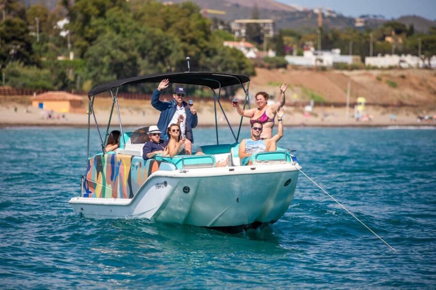 Up to 11 Pax Enjoy the Marbella Coast Line on Board