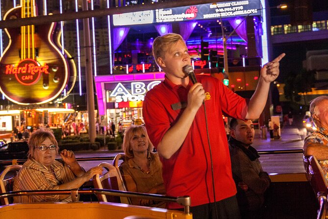 Viator Exclusive: Las Vegas Late Night Tour by Open-top Bus